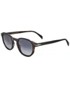 David Beckham Men's Db 1007/s 49mm Sunglasses In Brown
