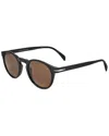 David Beckham Men's Db 1036/s 49mm Sunglasses In Black