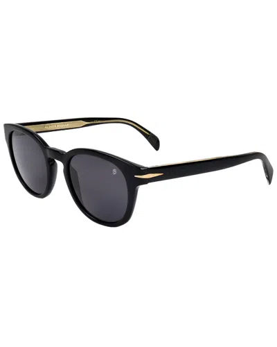 David Beckham Sunglasses Db 1077/s In Black