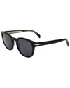 David Beckham Sunglasses Db 1077/s In Black
