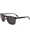 David Beckham Men's Db 1061/s 58mm Polarized Sunglasses In Black