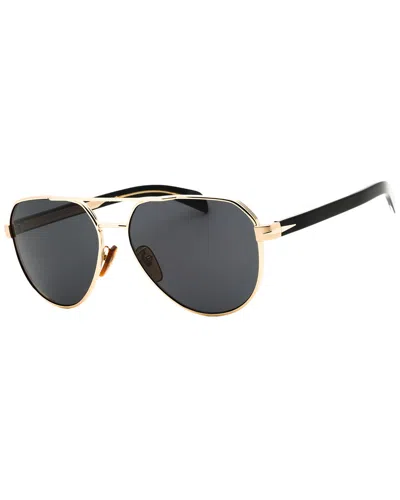 David Beckham Men's Db 1121/g/s 61mm Sunglasses In Gold