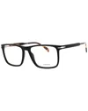 David Beckham Db1124 Rectangular Acetate Eyeglasses In Black
