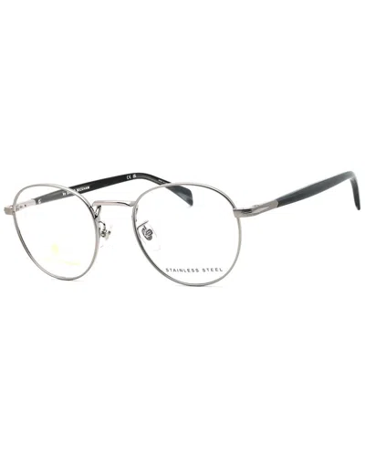 David Beckham Men's Db 1127 51mm Optical Frames In Gray