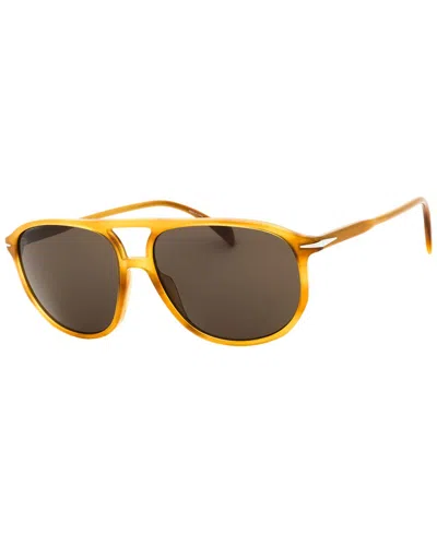 David Beckham Men's Db 1159/s 58mm Sunglasses In Brown