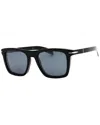 David Beckham Men's Db 7000/s 51mm Sunglasses In Blue