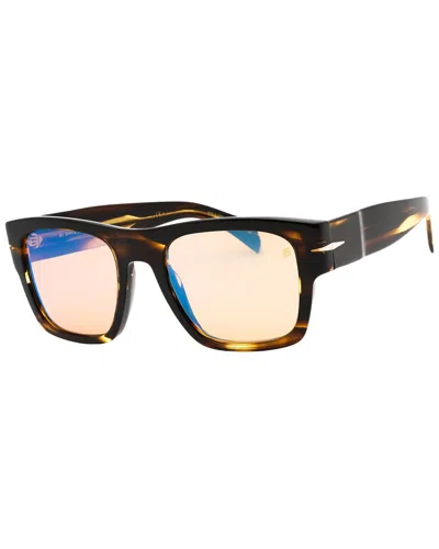 David Beckham Men's Db 7000/s Bold 52mm Sunglasses In Black