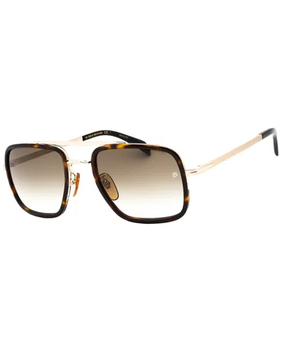 David Beckham Men's Db 7002/s 54mm Sunglasses In Brown