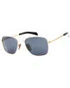 David Beckham Men's Db 7019/s 55mm Sunglasses In Gold