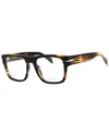 David Beckham Men's Db 7020/bold 51mm Optical Frames In Black