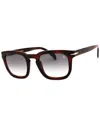 David Beckham Men's Db 7076/s  50mm Sunglasses In Brown
