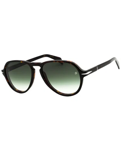 David Beckham Men's Db 7079/s 55mm Sunglasses In Black