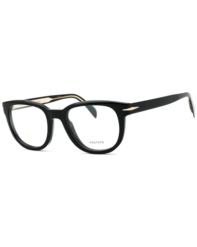 David Beckham Men's Db 7097 50mm Optical Frames In Black