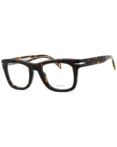 DAVID BECKHAM DAVID BECKHAM MEN'S DB 7105 51MM OPTICAL FRAMES