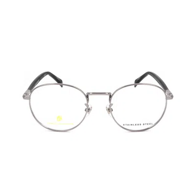 David Beckham Men's Grey Phantos Eyeglass Frames Db 1127-1 In ["white"]