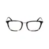 David Beckham Men's Grey Rectangular Eyeglass Frames Db 7060/f In ["white"]