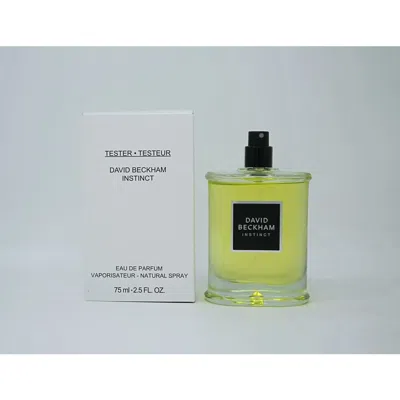 David Beckham Men's Instinct Edp Spray 2.5 oz (tester) Fragrances 3616304892820