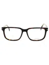 David Beckham Men's Rectangular Eyeglasses - Db 122 Model In Black