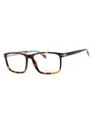 David Beckham Rectangular Men's Eyeglasses - Model Db 1020 In Brown