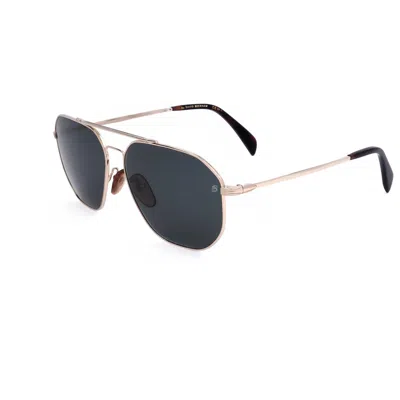 David Beckham Men's Sunglasses In Black