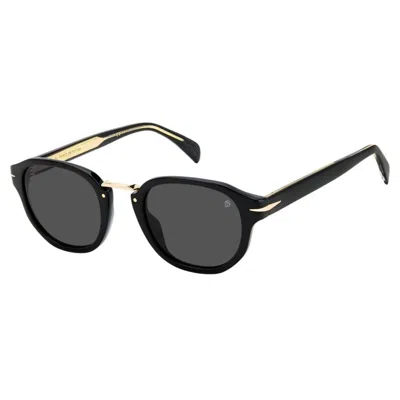 David Beckham Men's Sunglasses  Db 1077_s Gbby2 In Black