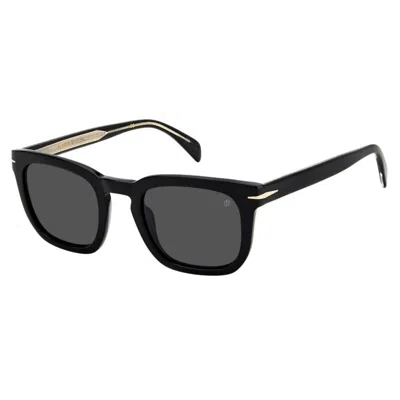 David Beckham Men's Sunglasses  Db 7076_s Gbby2 In Black