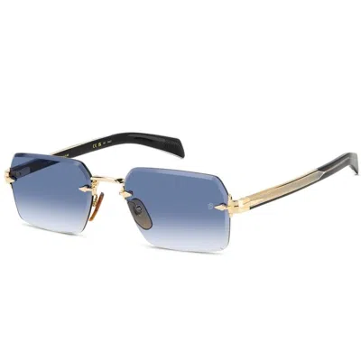 David Beckham Men's Sunglasses  Db 7109_s Gbby2 In Gray