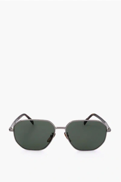 David Beckham Metal-framed Sunglasses With Tortoiseshell Rods