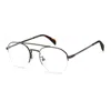 David Beckham Bicolor Metal Frames In Black