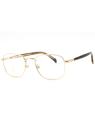 David Beckham Metal Rectangular Men's Eyeglasses - Db 1138 In Pattern