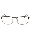 David Beckham Modern Rectangular Eyeglasses For Men In Brown