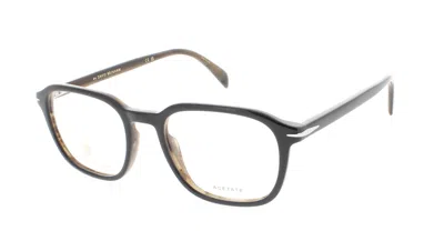 David Beckham Optical Glasses Black Stripe Brown