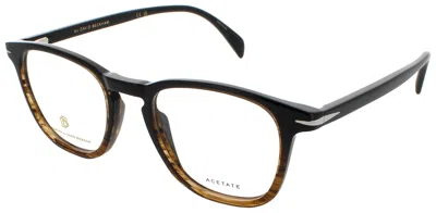 David Beckham Optical Glasses Brown Horn In Purple