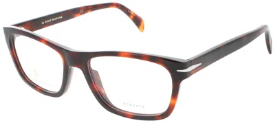 David Beckham Optical Glasses Red Havana In Brown