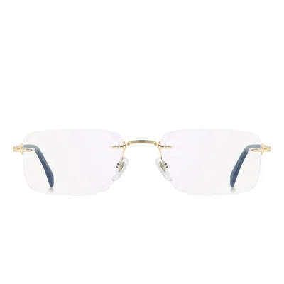 David Beckham Prescription Glasses Db 1202 Pef2 Y Gold Green/transparent Men