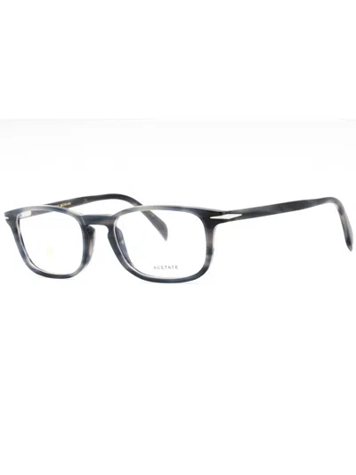 David Beckham Rectangular Eyeglasses For Men - Db 1027 In Gray