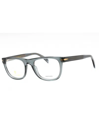 David Beckham Rectangular Eyeglasses With Clear Demo Lens - Eye Size 51 In Pink