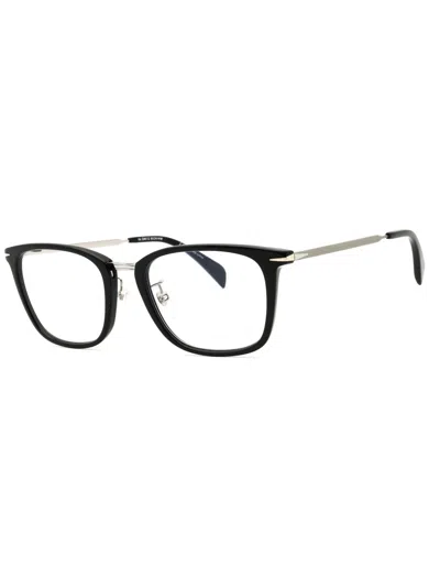 David Beckham Rectangular Men's Eyeglasses In Brown