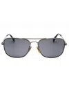 David Beckham Rectangular Men's Metal Sunglasses In Multi