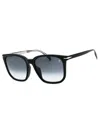 David Beckham Rectangular Premium Men's Sunglasses In Red