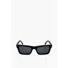 David Beckham Rectangular Sunglasses With Monochrome Lenses In Black