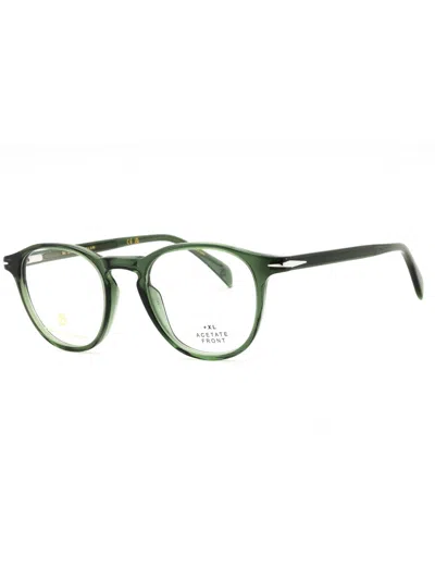David Beckham Round Men's Eyeglasses - Db 1018 In White