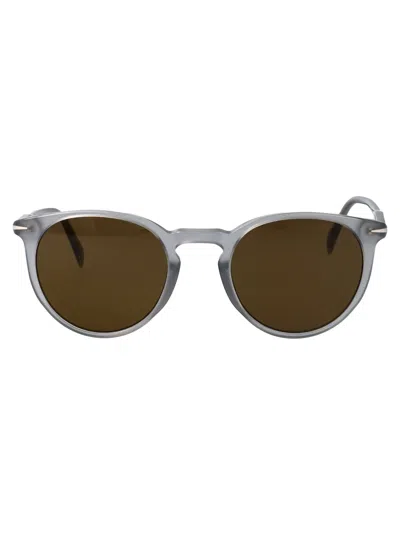 David Beckham Round Sunglasses Db 1139/s Kb770