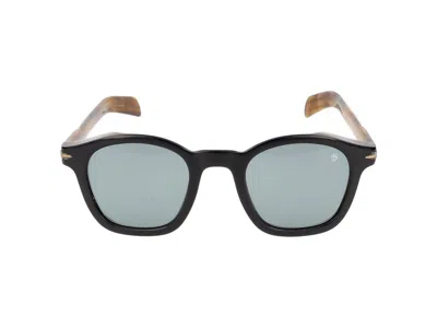 David Beckham Sunglasses  Db 7046/s 37 N Black Horn /23/145 In Orange