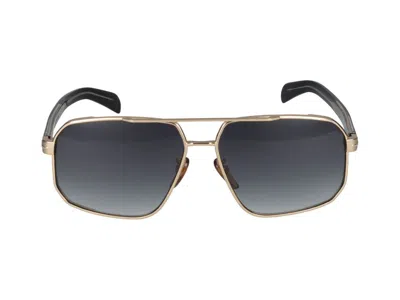 David Beckham Sunglasses  Db 7102/s Rhl Gold Black /14/145