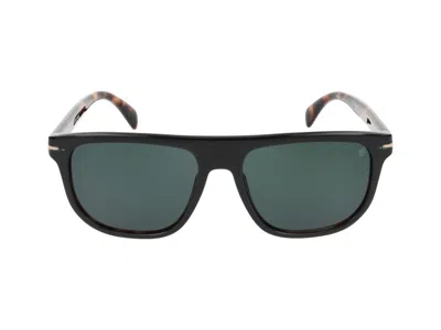 David Beckham Sunglasses  Db 7111/s Wr7 Black Havana /17/145 In Green