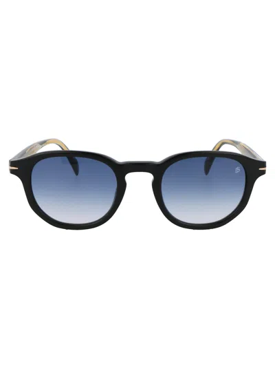 David Beckham Sunglasses Db 1007/s 80708 In Blue