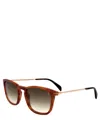 David Beckham Tortoiseshell Wayfarer Sunglasses With Gradient Lenses In Crl