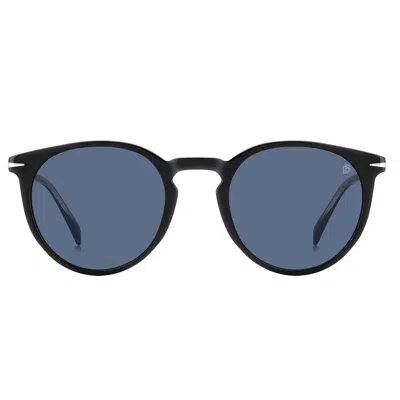 David Beckham Sunglasses Db 1139/s 807 Ku Black/blue Men