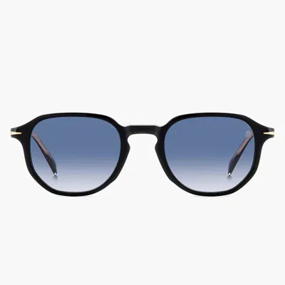 David Beckham Sunglasses Db 1140/s 807 Black/blue Gradient Men In Multi